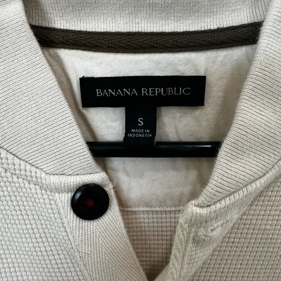 Men’s banana republic thermal sweater/top size small - Picture 4 of 4